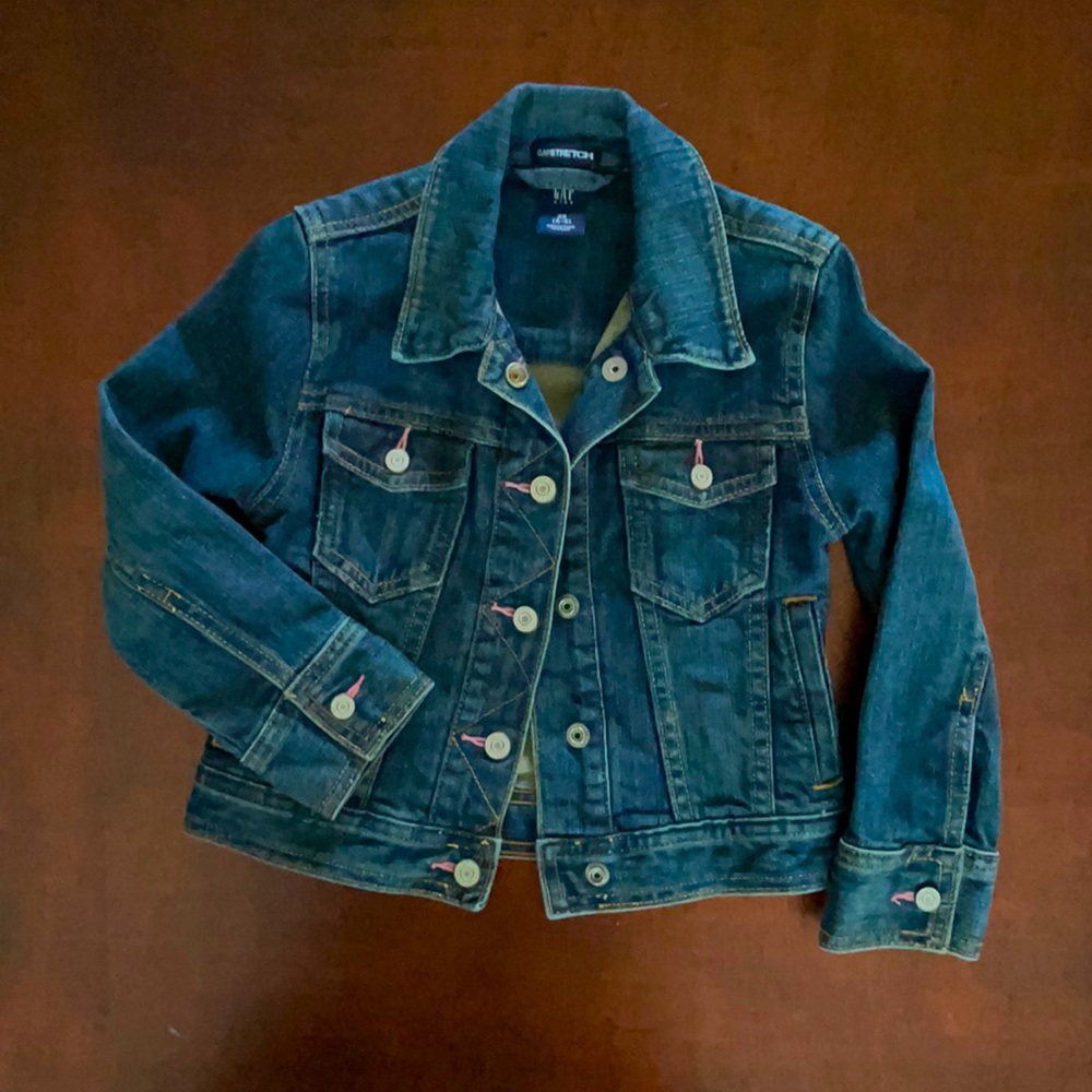 Little girl Gap jean jacket gently worn